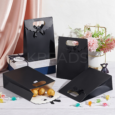 Rectangle Paper Gift Bags ABAG-WH0048-08B-01-1