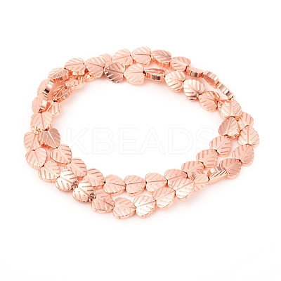 Electroplated Non-magnetic Synthetic Hematite Beads Strands G-F682-08-RG-1