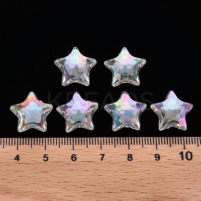 Transparent Acrylic Beads X-TACR-S152-02D-SS2113-1