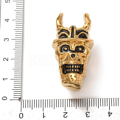 304 Stainless Steel Enamel Pendants STAS-F357-01C-1
