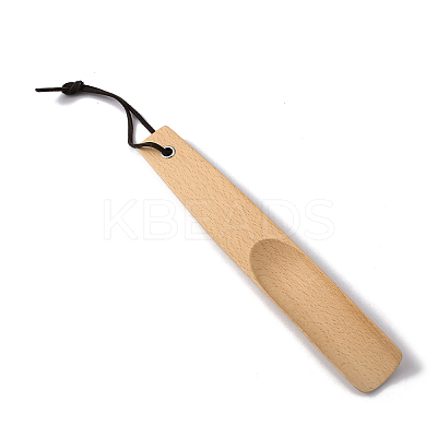 Wood Shoehorns AJEW-WH0250-95B-1