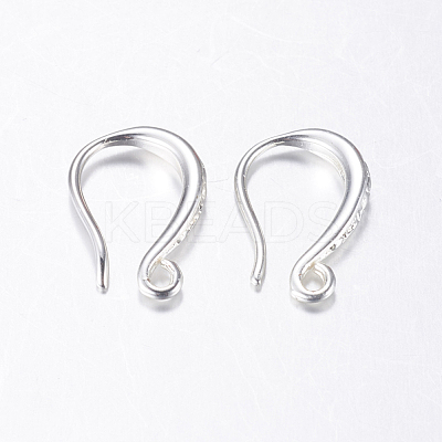 Brass Earring Hooks KK-K197-62P-1