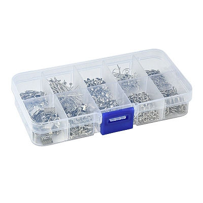 DIY Alloy & Iron Jewelry Making Findings Kit DIY-FS0005-84P-1