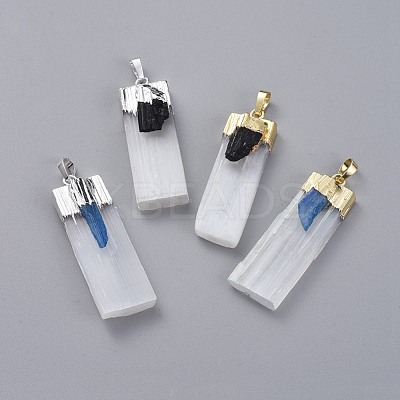 Natural Calcite Big Pendants G-L547-022-1