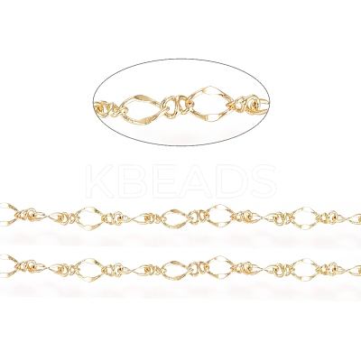 Brass Figure 8 Chain CHC-G007-02G-1