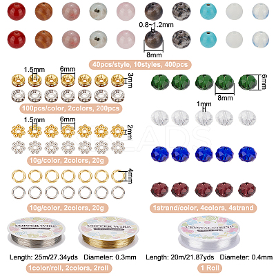DIY Bracelet Ring Making Kit DIY-NB0009-34-1