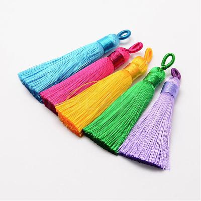 Polyester Tassel Big Pendant Decorations FIND-P022-M-1