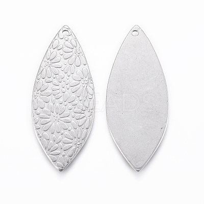 Non-Tarnish 304 Stainless Steel Pendants STAS-H416-36P-1