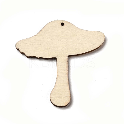 Printed Wooden Pendants WOOD-B007-01A-1