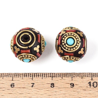 Handmade Indonesia Beads IPDL-N004-06C-1