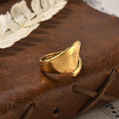 304 Stainless Steel Open Cuff Rings RJEW-R014-03G-04-1