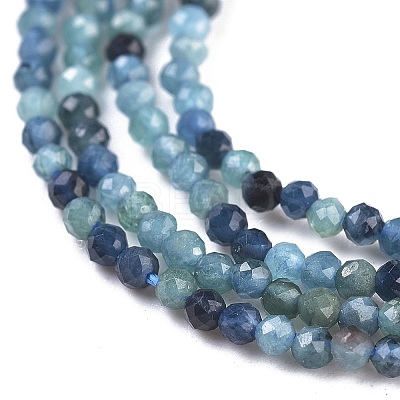 Natural Blue Tourmaline Beads Strand LS-G-R475-027-1