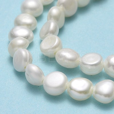 Natural Cultured Freshwater Pearl Beads Strands PEAR-A005-07B-01-1