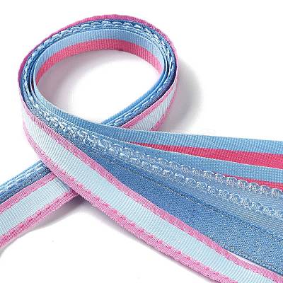 18 Yards 6 Styles Polyester Ribbon SRIB-Q022-C02-1