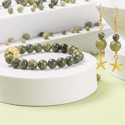 340Pcs 4 Sizes Natural Gemstone Beads G-LS0001-12-1