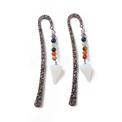 Opalite Bookmark AJEW-C025-01C-1