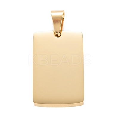 304 Stainless Steel Pendants Ion Plating(IP) STAS-F272-02G-1