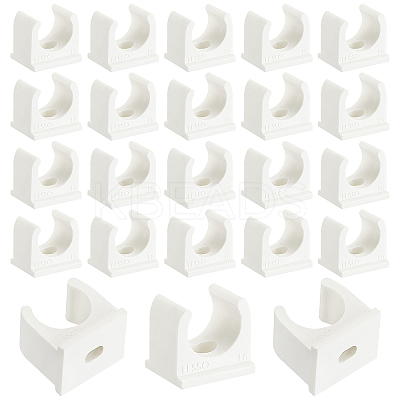 PVC Plastic Pipe Hangers Clamp FIND-WH0113-01-1