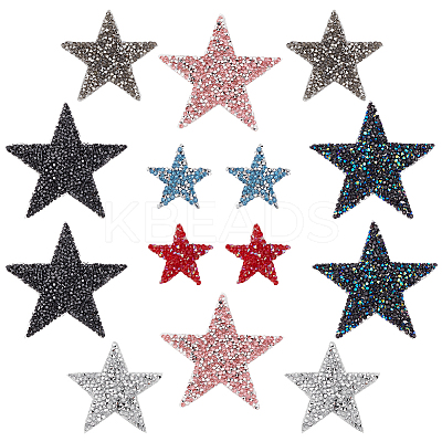 1 Set Glitter Hotfix Rhinestone DIY-FG0005-64-1