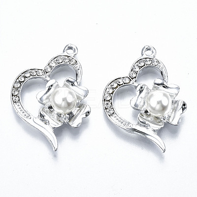 UV Plated Alloy Pendants X-PALLOY-S181-012-RS-1
