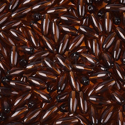 Transparent Colours Glass Seed Beads SEED-T007-16P-1