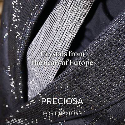 Preciosa® Crystal Hotfix Flatback Stones Y-PRC-HSS12-80100-200-1