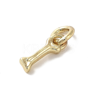 Golden Brass Charms LS-KK-H493-01G-06-1