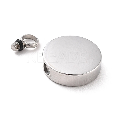 Non-Tarnish 304 Stainless Steel Urn/Perfume Pendants LS-STAS-D179-17P-1