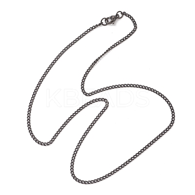 2.5MM 304 Stainless Steel Twisted Chain Necklaces for Women Men NJEW-JN05819-02-1