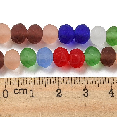 Transparent Glass Beads Strands EGLA-A034-M8mm-63-1