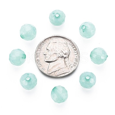 Transparent Acrylic Beads TACR-S154-62E-02-1