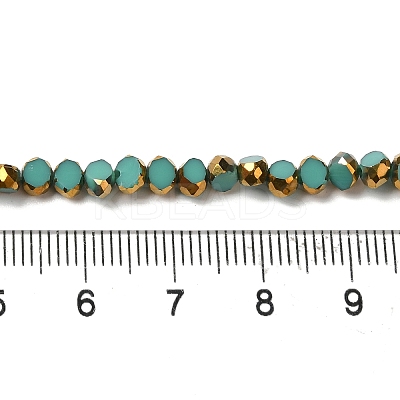 Electroplate Glass Beads Strands X-EGLA-P061-01A-09-1