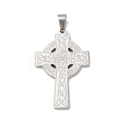 304 Stainless Steel Pendants STAS-P421-11P-1