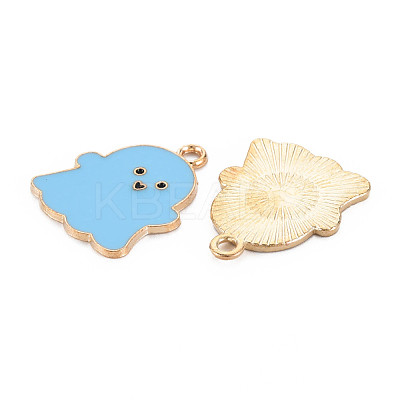 Alloy Enamel Pendants ENAM-S121-180A-1