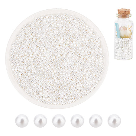 Acrylic Imitation Pearl Beads OACR-OC0001-01A-A-1