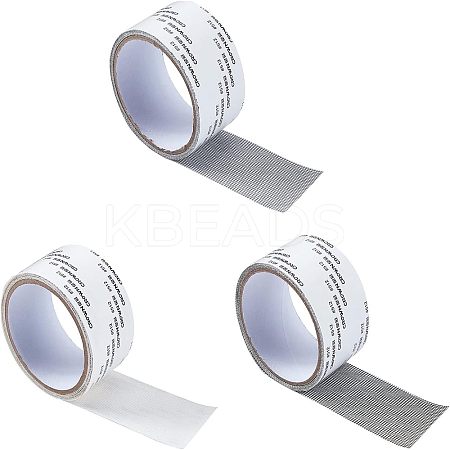3 Roll 3 Color Polyurethane(PU) Window Screen Repair Stickers TOOL-FH0001-27-1