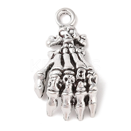Tibetan Style Alloy Pendants FIND-C060-052AS-1