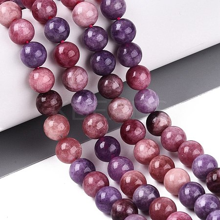 Natural Quartz Beads Strands G-N363-8mm-05-1