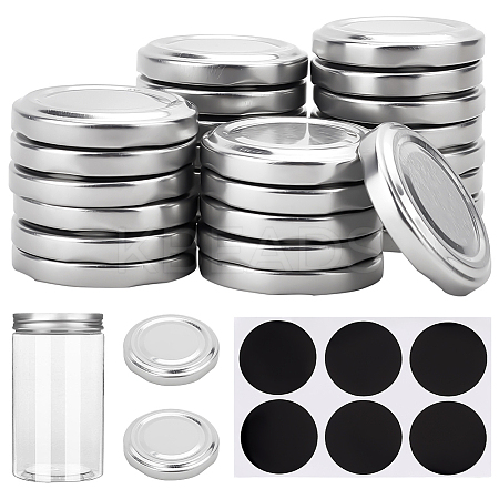 30Pcs Iron Bottle Caps IFIN-BC0001-24A-1