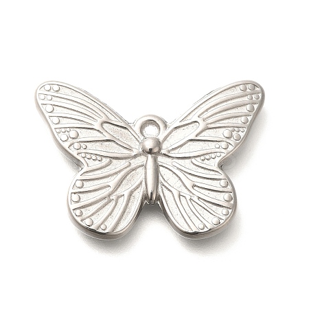 Anti-Tarnish 304 Stainless Steel Pendants STAS-I321-19P-1