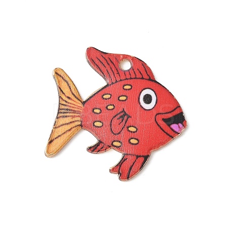 Alloy Enamel Pendants FIND-H047-02KCG-03-1