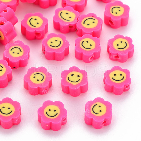 Handmade Polymer Clay Beads CLAY-N011-011D-1
