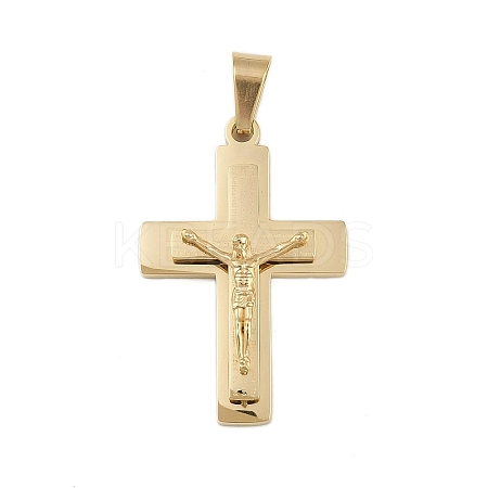 Jesus Theme 304 Stainless Steel Pendants STAS-D387-01C-G-1