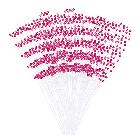 Plastic Imitation Pearl Artificial Flower Bouquet FIND-WH20003-87E-1