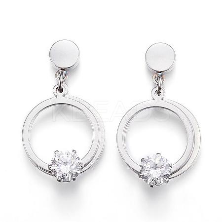 304 Stainless Steel Earlobe Plugs EJEW-K043-10P-1
