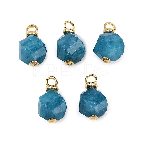 Dyed Natural White Jade Pendants KK-B157-41A-02-1