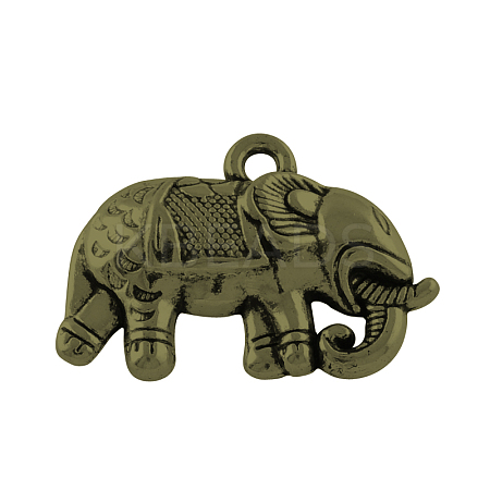 Tibetan Style Alloy Pendants TIBE-Q050-148AB-LF-1