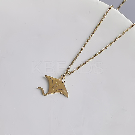 Ocean 201 Stainless Steel Pendant Necklaces for Women FS-WG3364B-05-1