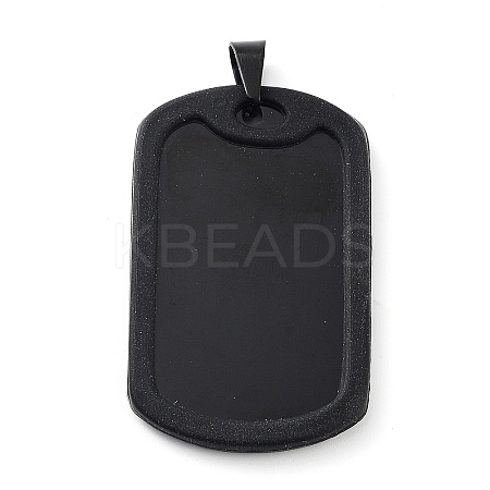 304 Stainless Steel Big Pendants STAS-R225-07B-EB-1