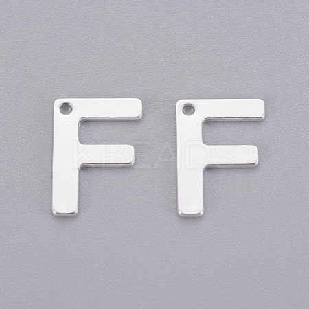 201 Stainless Steel Charms STAS-L232-007F-1